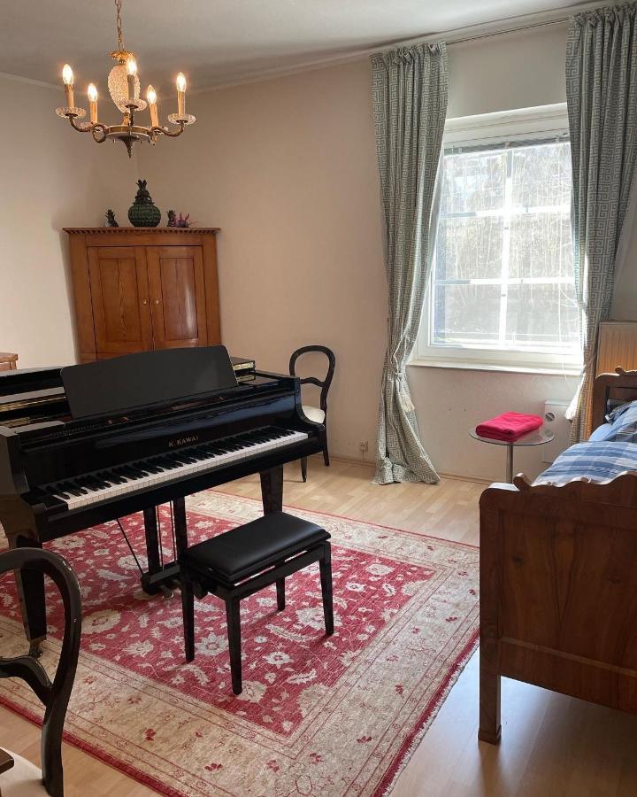 Musikalische Ferienwohnung Mit Rheinblick Sankt Goar Exteriör bild