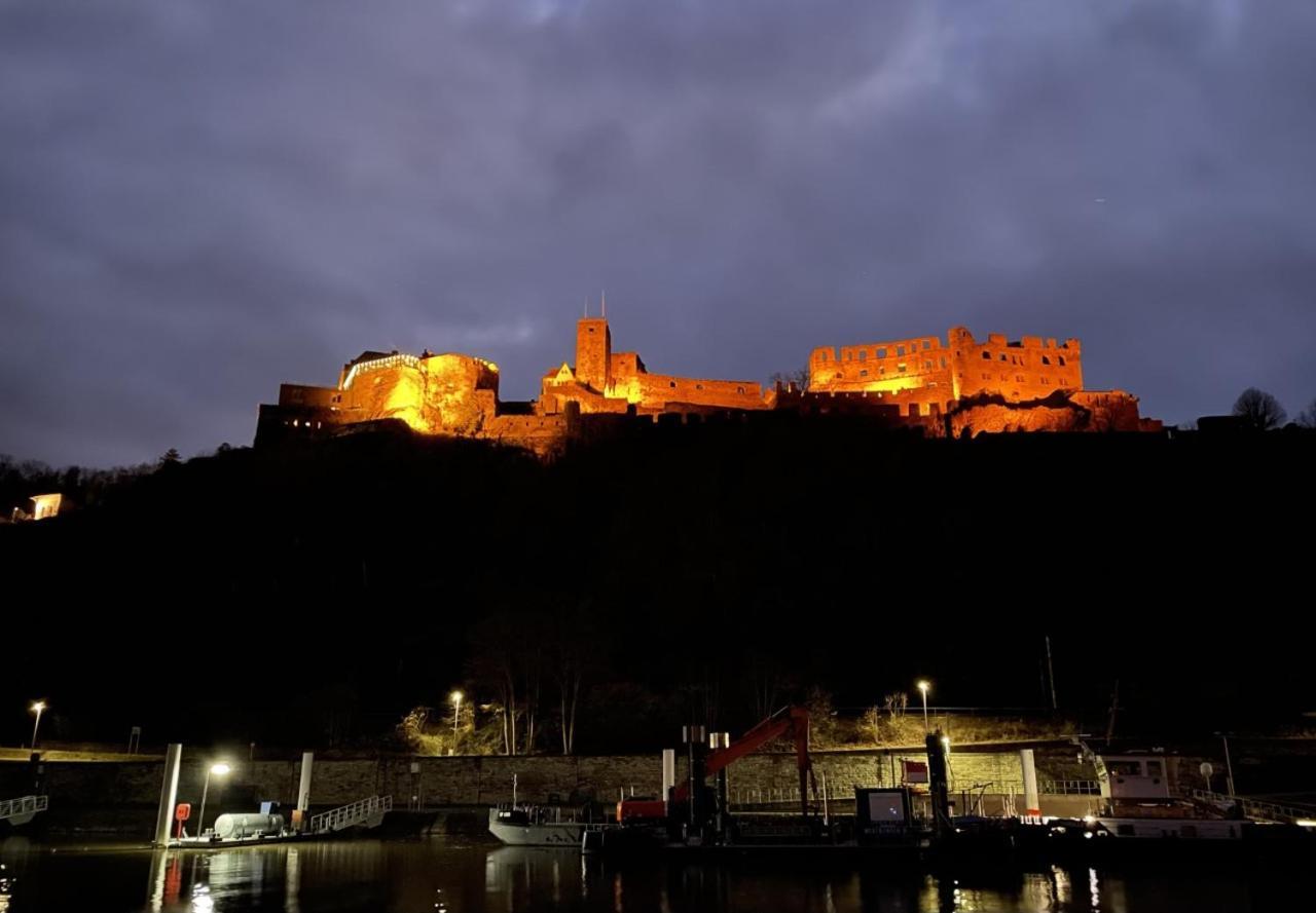 Musikalische Ferienwohnung Mit Rheinblick Sankt Goar Exteriör bild