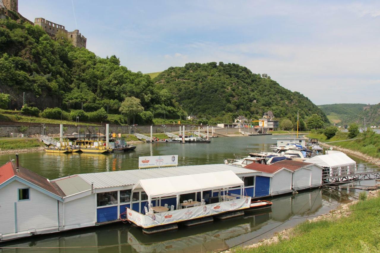 Musikalische Ferienwohnung Mit Rheinblick Sankt Goar Exteriör bild