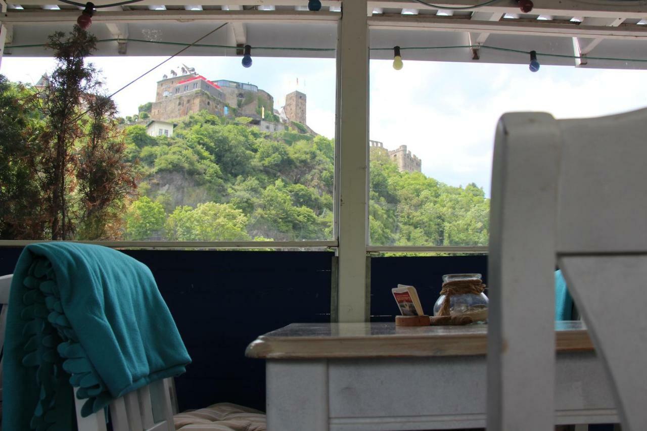 Musikalische Ferienwohnung Mit Rheinblick Sankt Goar Exteriör bild